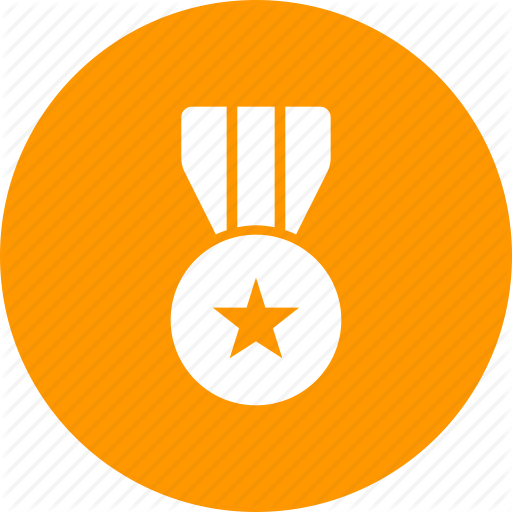 Honor, Law, Medal, Police, Ribbon Icon
