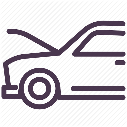 Auto, Car, Hood, Service, Up Fix Icon