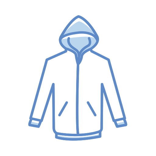 Hoodie Icon Free Of Clothing Icons Stroke Color
