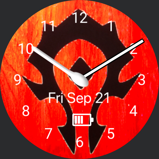 Warcraft Horde For Watch Urbane