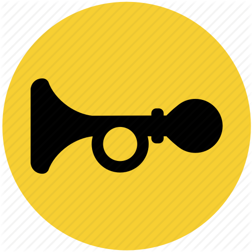 Car, Horn, Klaxon, Signal Icon