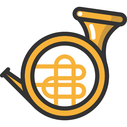 French Horn Png Icon
