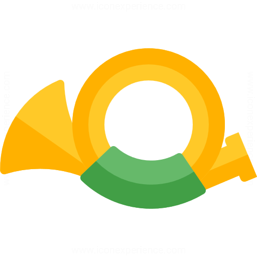 Iconexperience G Collection Post Horn Icon