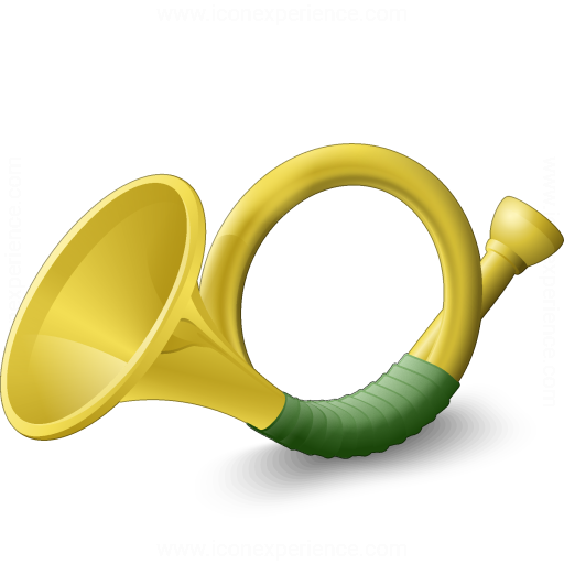 Iconexperience V Collection Post Horn Icon