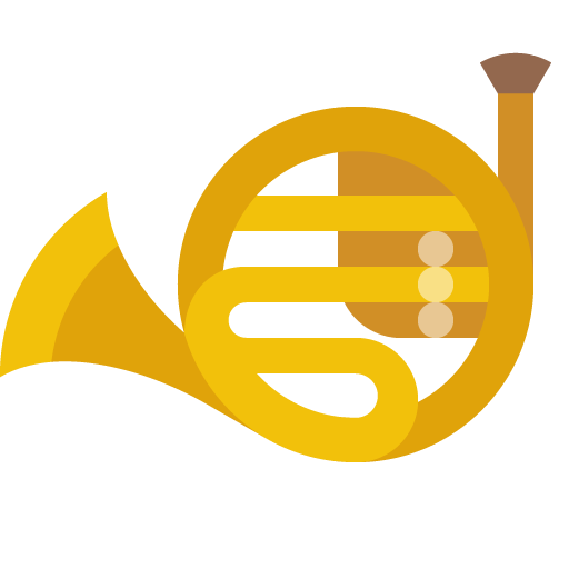 French, Horn, Musical, Instrument Icon Free Of Musical
