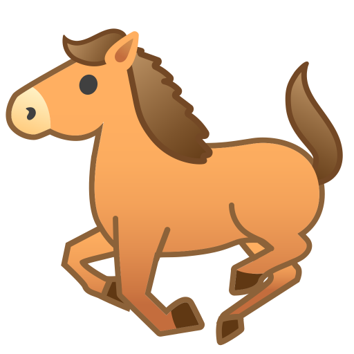 Horse Icon Noto Emoji Animals Nature Iconset Google