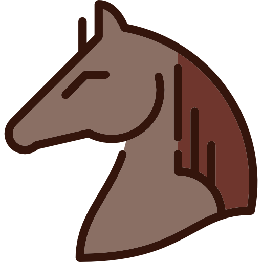 Western, Animal, Hair, Horsehair, Head, Animals, Horse Icon