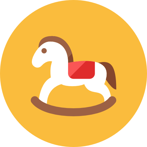 Wooden Horse Icon Kameleon Iconset Webalys