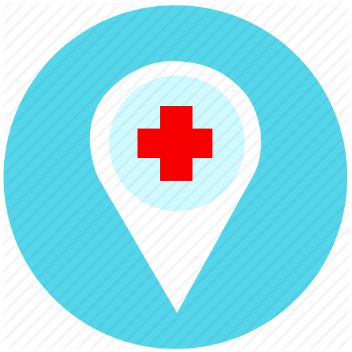 Hospital, Map, Medicine, Transparent Png Image Clipart Free Download