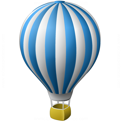 Iconexperience V Collection Hot Air Balloon Icon