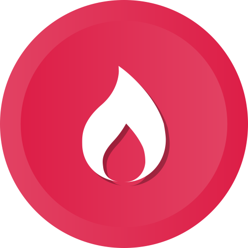 Fire, Flame, Winter, Cold, Fireplace, Livingroom Icon