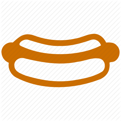 Fast Food, Food, Hot Dog, Lunch, Meal, Meat, Snack Icon
