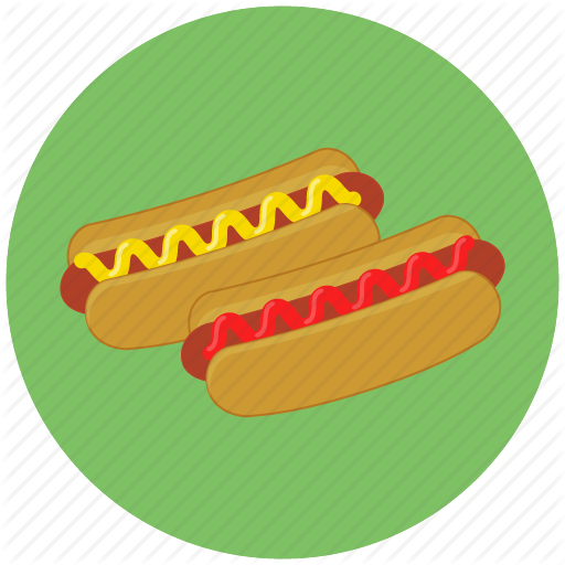 Fast Food, Food, Hot Dog Icon
