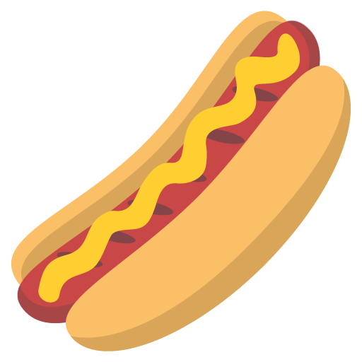 Hot Dog Emoji Vector Icon Free Download Vector Logos Art