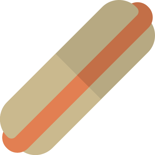 Hot Dog Sausage Png Icon