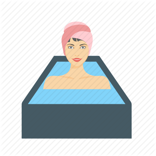 Bath, Hot, Hygiene, Shower, Steam, Washing, Water Icon