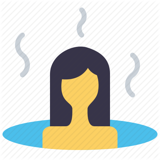 Bath, Hot, Sauna, Spa, Steambath, Treatment, Wellness Icon