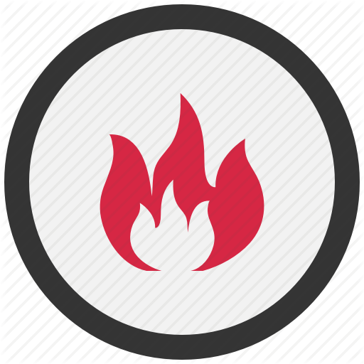 Fire, Flame, Heat, Hot Icon