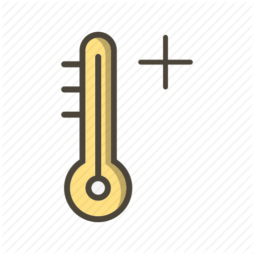 Hot, Thermometer, Warm Icon