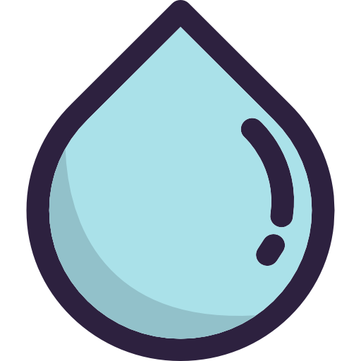 Water Drop, Liquid, Drop, Weather, Water Droplet, Water, Nature Icon