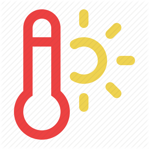 Forecast, Heat Wave, Hot, Temperature, Thermometer, Warm, Weather Icon
