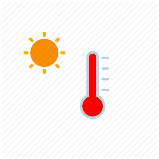 Forecast, Hot, Temperature, Weather Icon