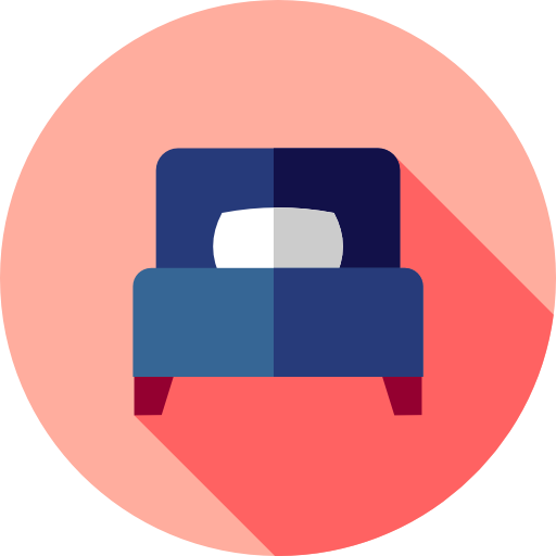 Sleeping, Furniture And Household, Hotel, Sleepy, Hostel, Bed Icon