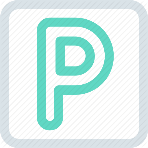 P Sign, Parking, Street Signs, Transportation, Trucking Icon Icon