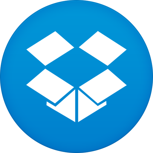 Dropbox Icon Circle Iconset