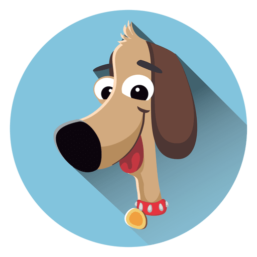 Kangaroo Cartoon Circle Icon