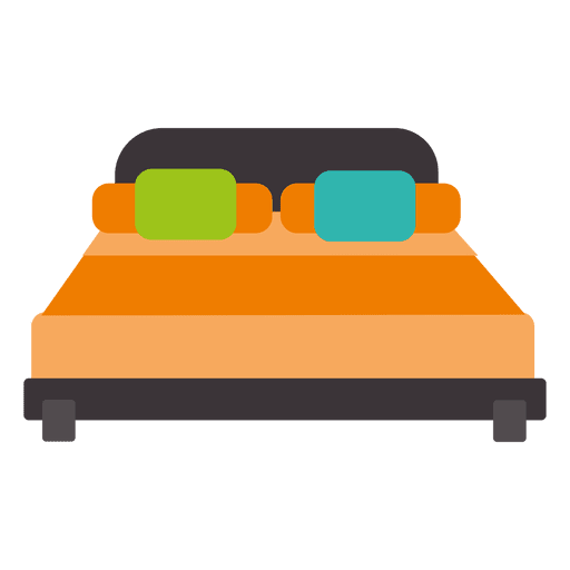 Double Bed Flat Icon
