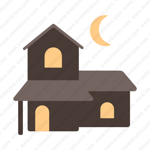 Download Haunted,house Icon Inventicons