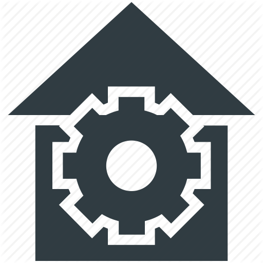 Construction Concept, Gear Sign, House, House Maintenance, Real