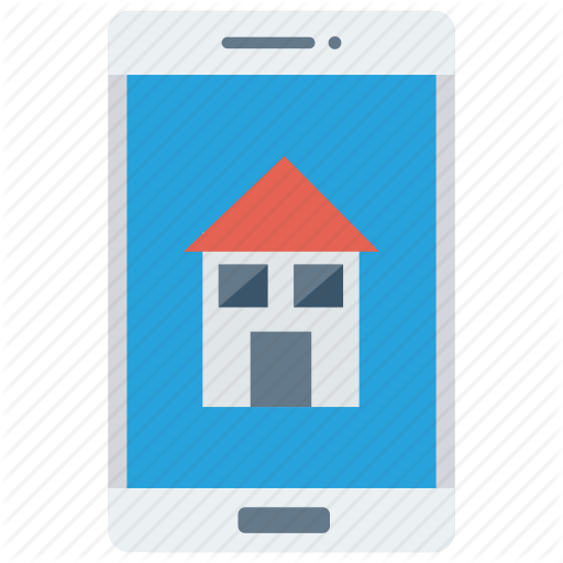 Device, House, Mobile, Online, Phone Icon