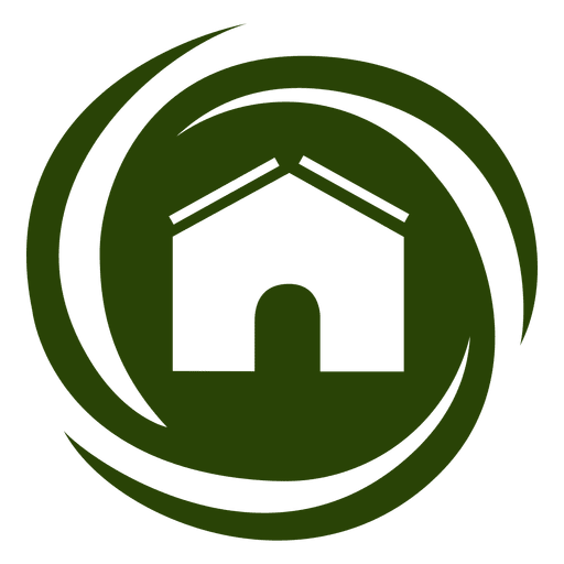 Spiral Swirls House Icon