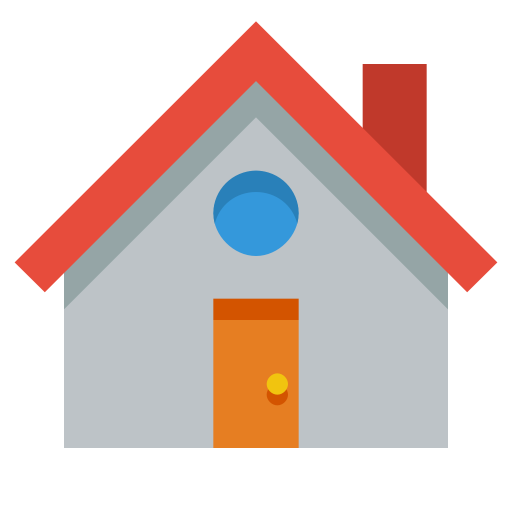 House Icon Small Flat Iconset Paomedia