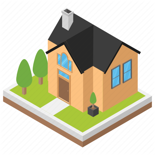 Apartment, Banglow, Flats, Hotel, Motel, Rest House Icon