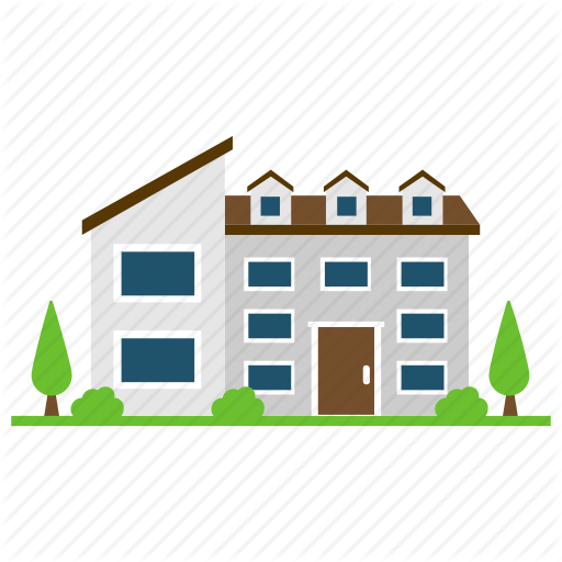 Architecture, House Style, I House, Residence, Vernacular House Icon