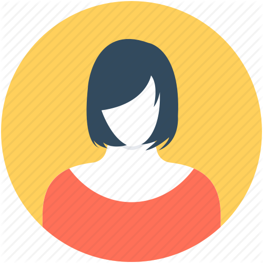 Anchor, Hr Manager, Lady Servant, Miss, Receptionist Icon