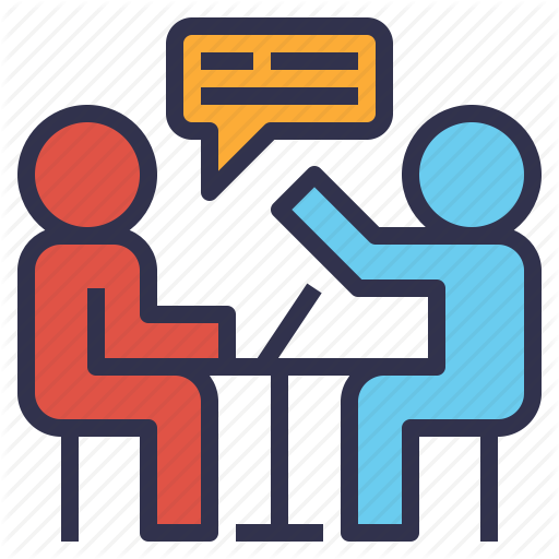 Corporate, Discussion, Hr, Interview, Meeting, Talk, Team Icon