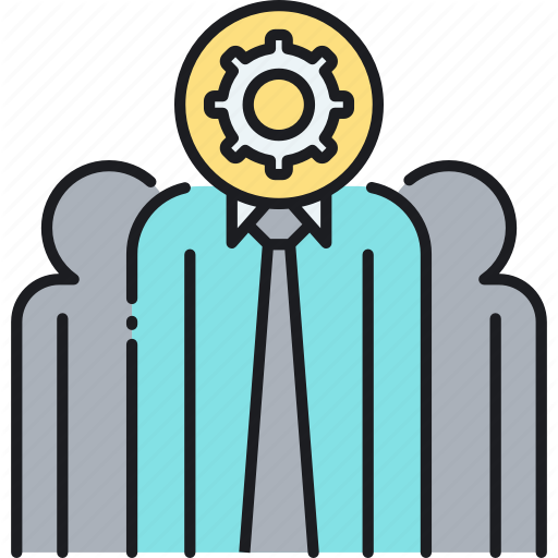 Hr, Human Resources Icon