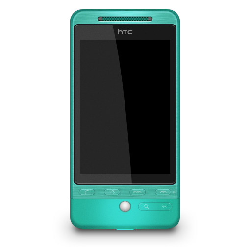 Htc Hero Turquoise Icon