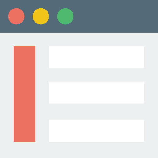 Html, Interface, Website Icon