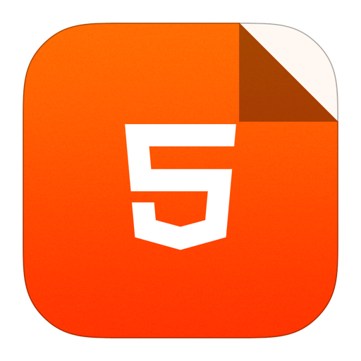 Html Icon Flat Style Documents Iconset Iynque