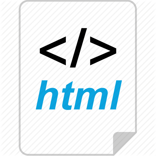 Html, Page, Report, Web Icon
