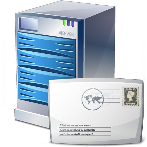 Iconexperience V Collection Server Mail Icon
