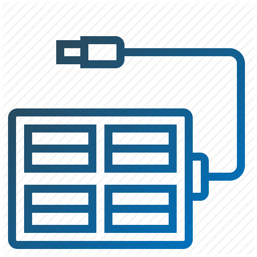 Computer, Hardware, Usb, Usb Hub Icon