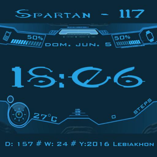 Halo Spartan Hud For Smartwatch