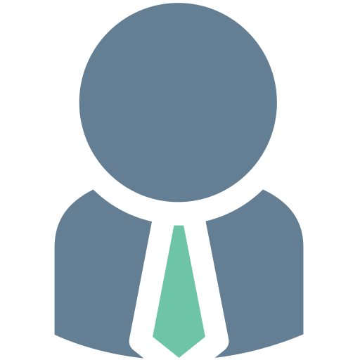 Business, Man, Employee, Human, Member, Office, Tie Icon Free