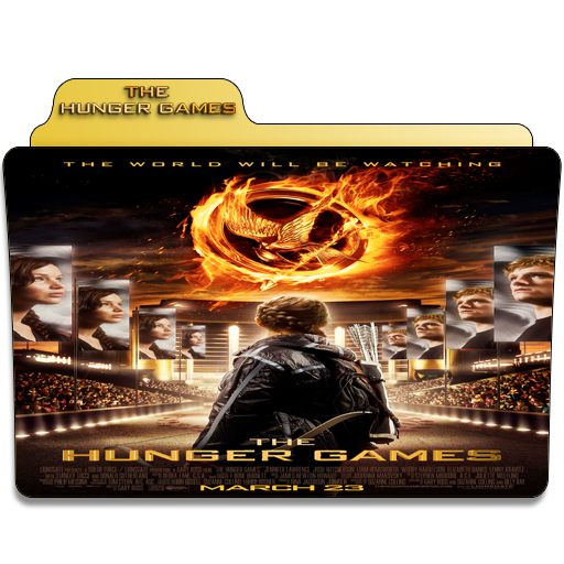 The Hunger Games Movie Folder Icon